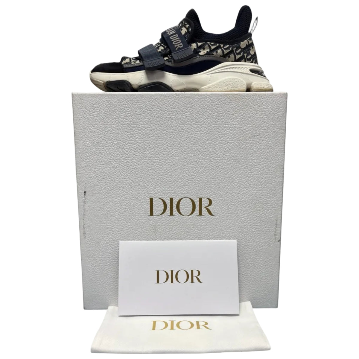 Dior D-Wander Sneaker 'Dior Oblique - Deep Blue'