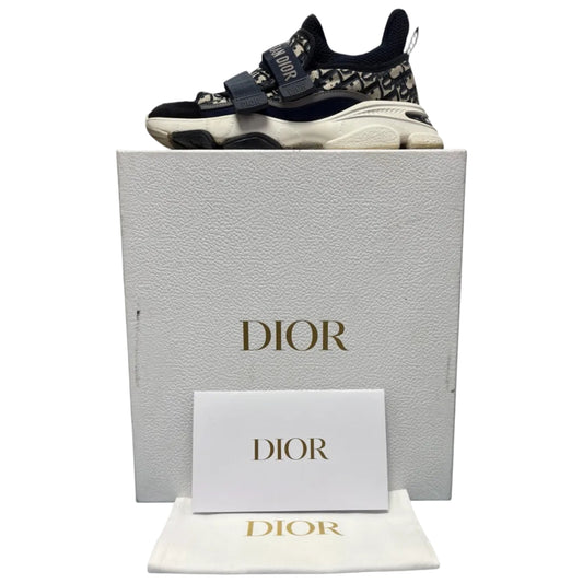 Dior D-Wander Sneaker 'Dior Oblique - Deep Blue'