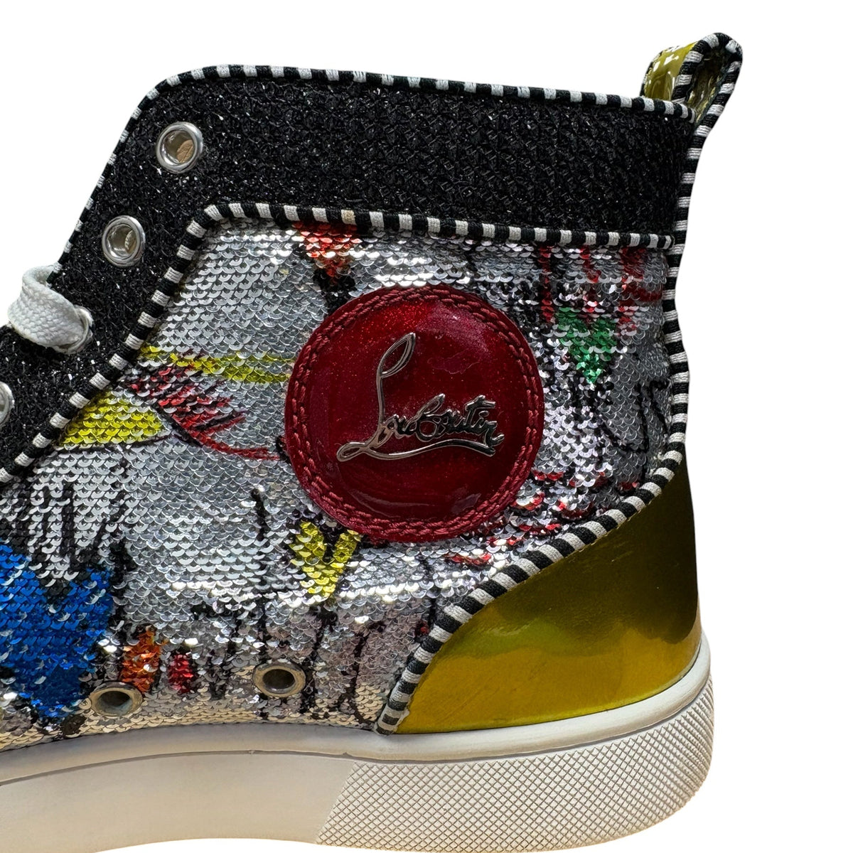 Christian Louboutin rantus orlato flat high graffiti
