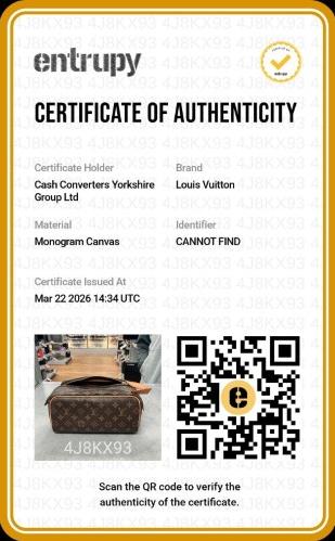 Louis Vuitton Canvas Toiletry Bag