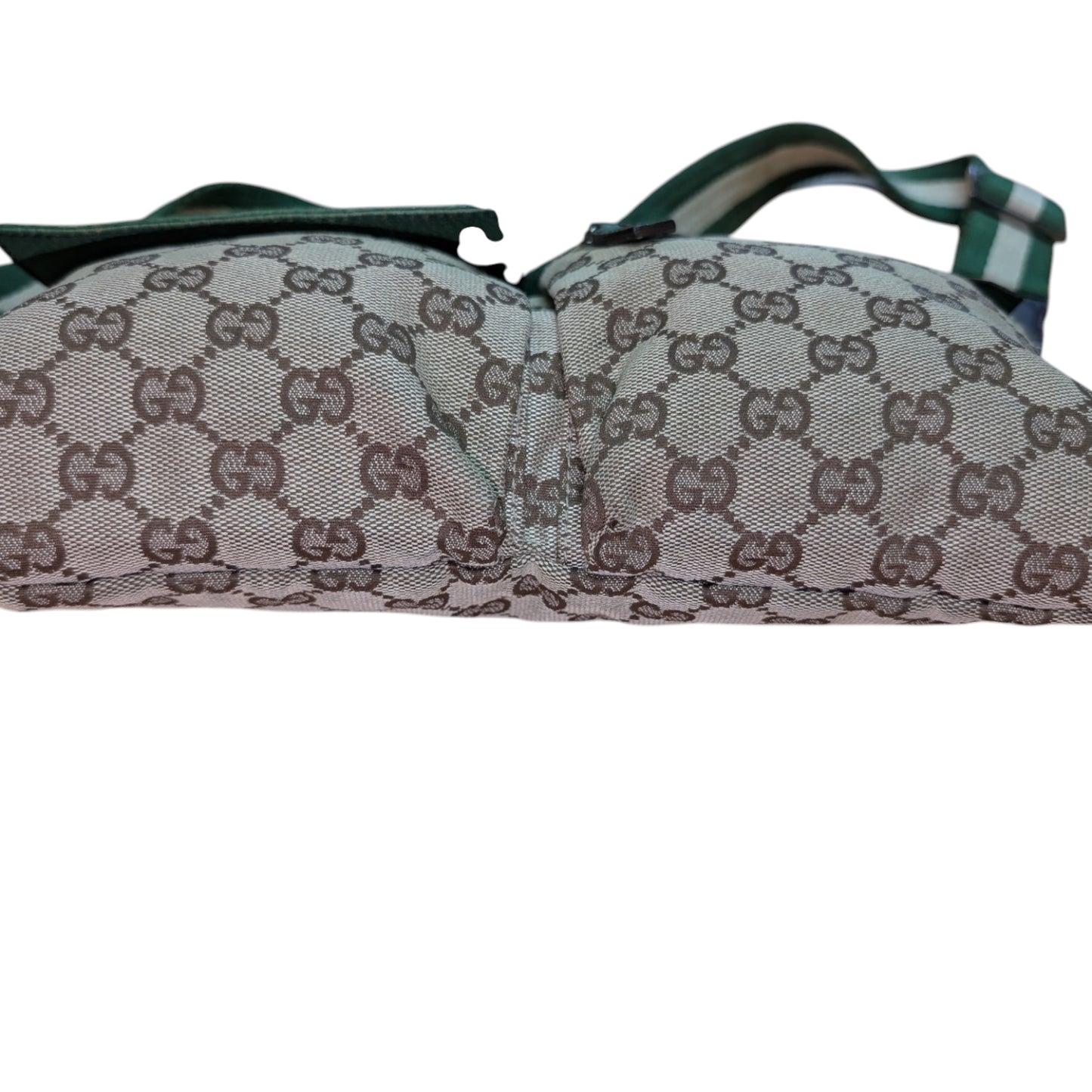 Gucci Vintage GG Canvas Waist Bag