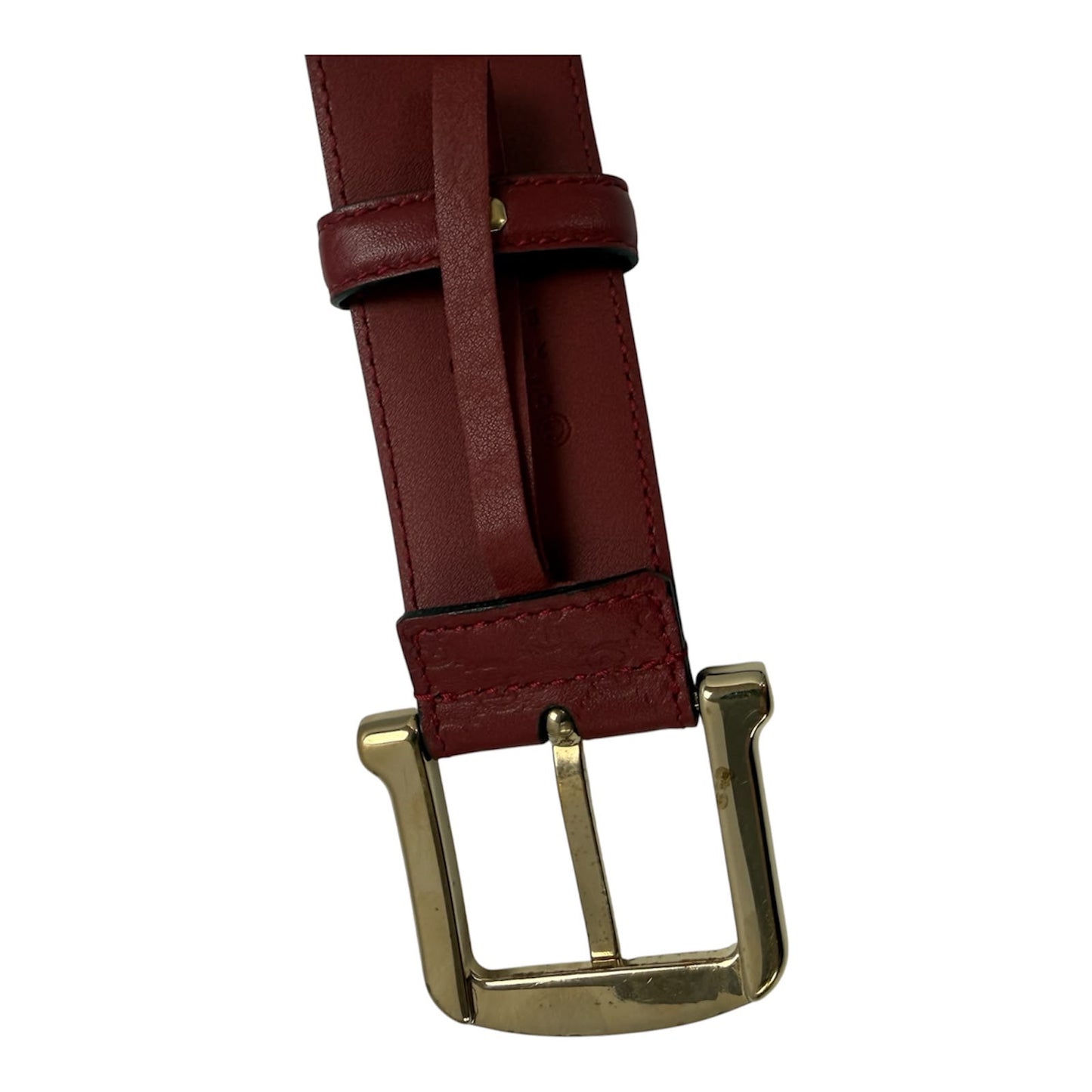 Gucci Microguccissima Leather Belt