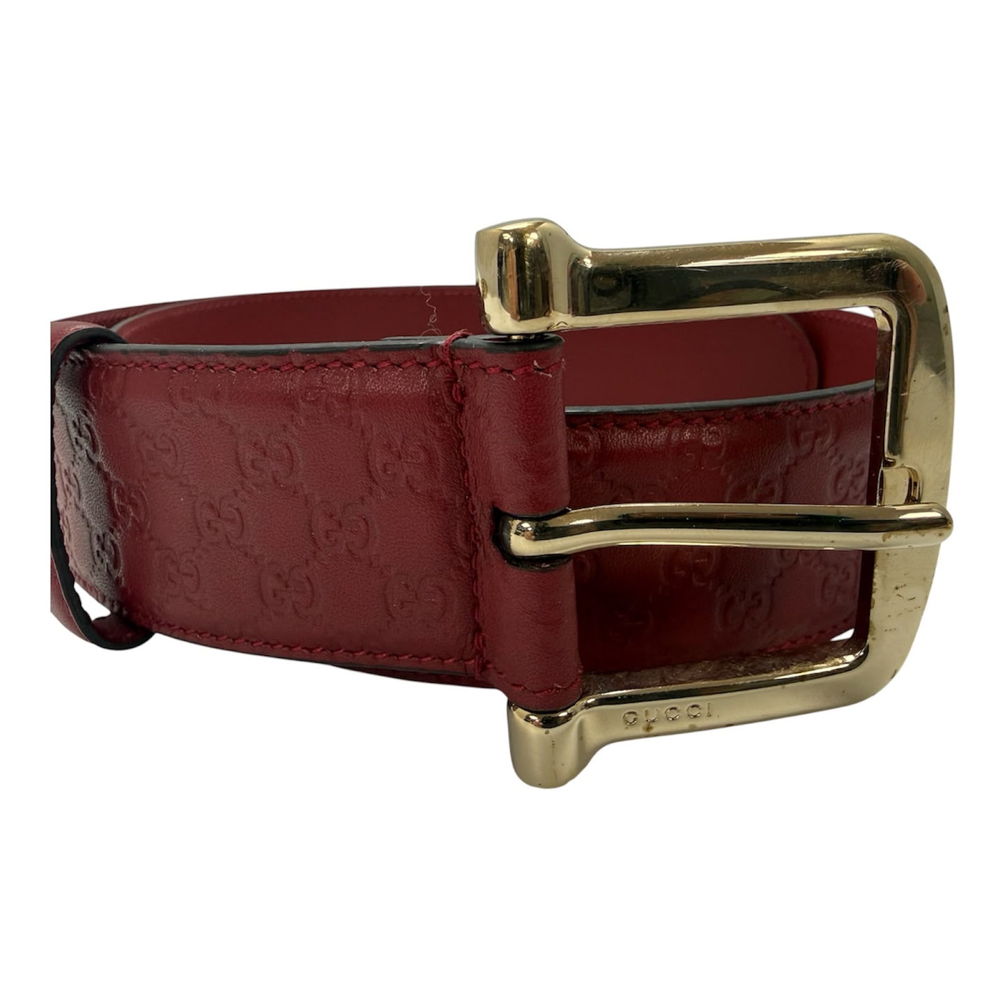 Gucci Microguccissima Leather Belt
