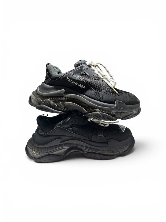 Balenciaga Triple S Trainers, Black