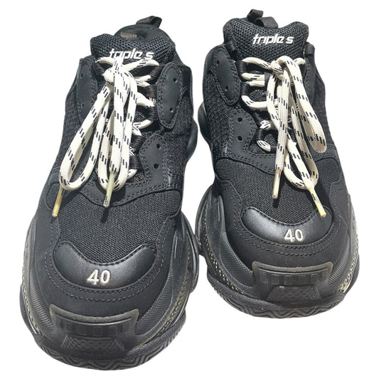 Balenciaga Triple S Trainers, Black