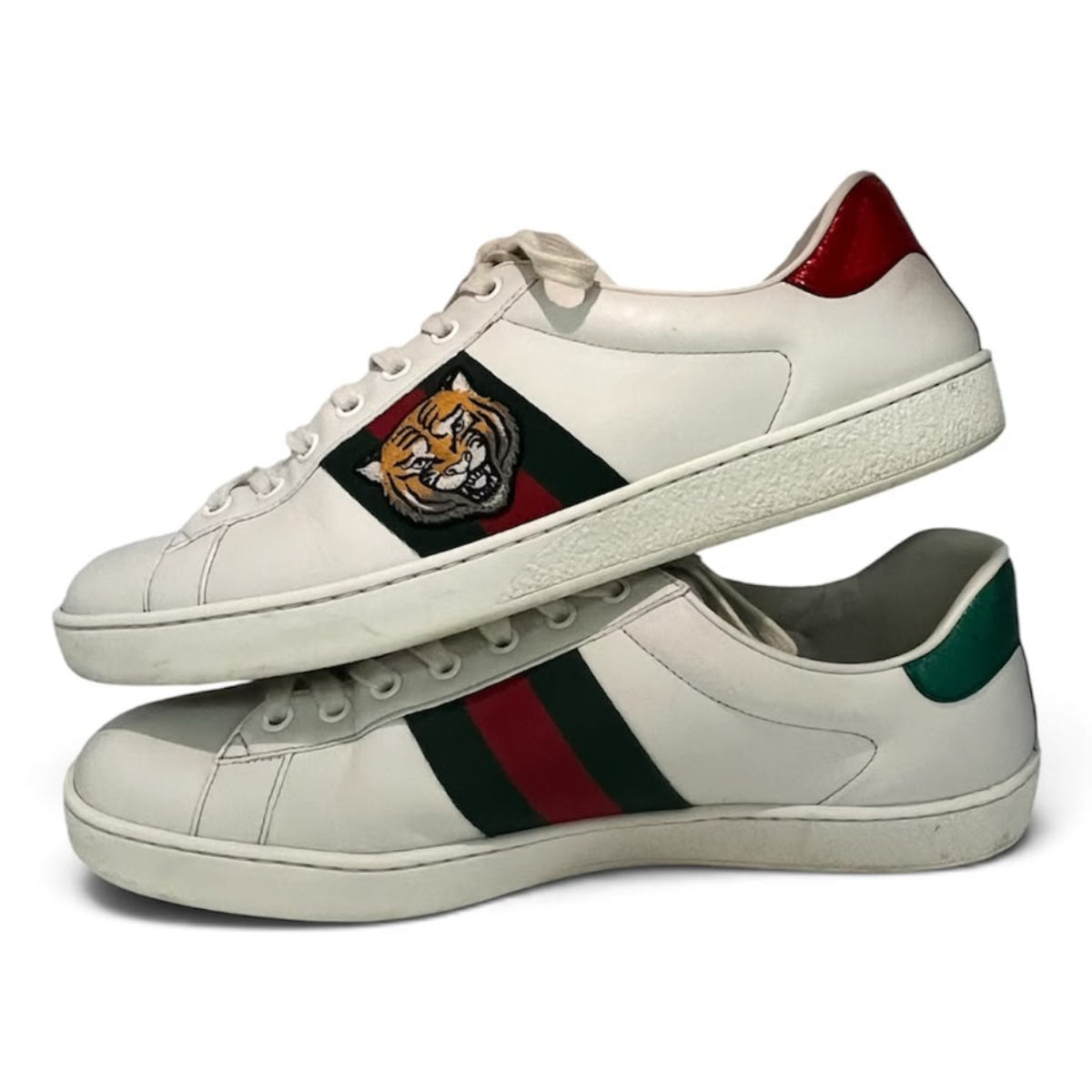 Gucci Ace Embroidered Tiger Trainers