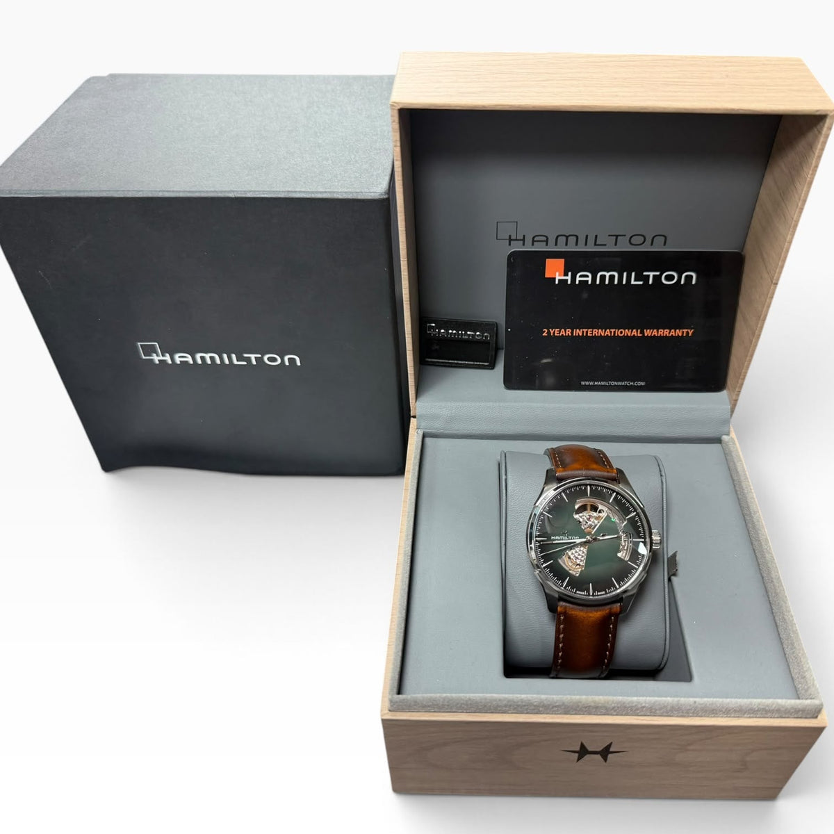 ** SOLD** Hamilton Jazzmaster Viewmatic Open Heart
