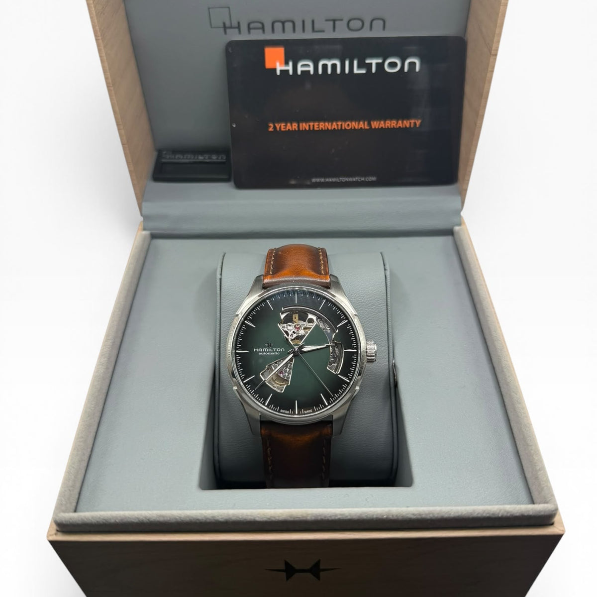 ** SOLD** Hamilton Jazzmaster Viewmatic Open Heart