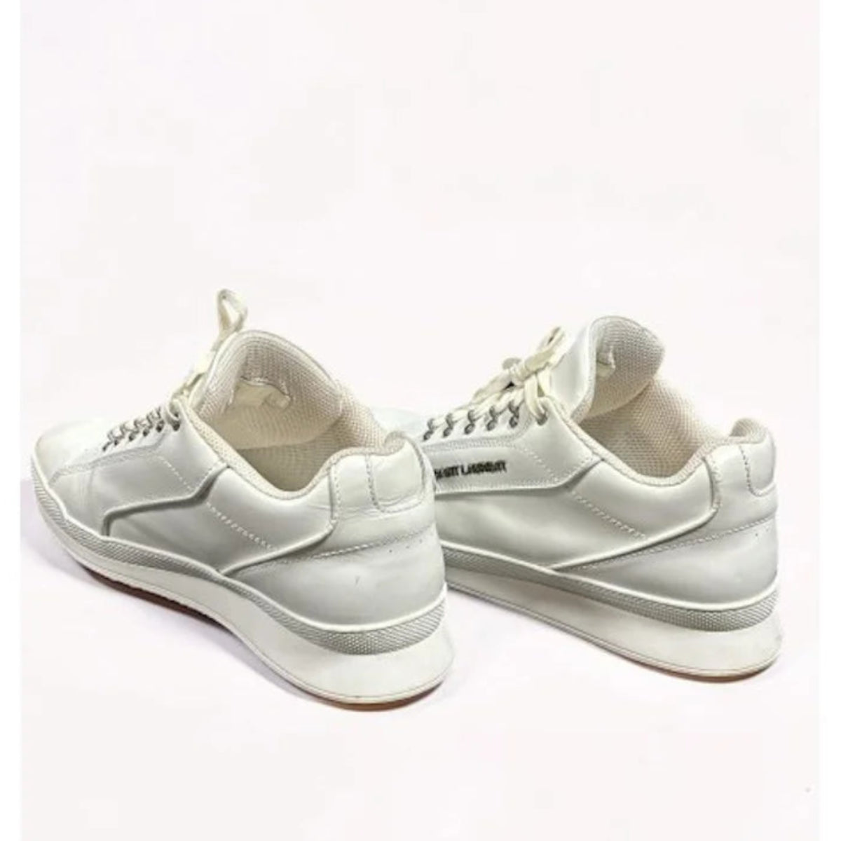Saint Laurent Alpha Blanc Optique Mens Low Top Sneaker