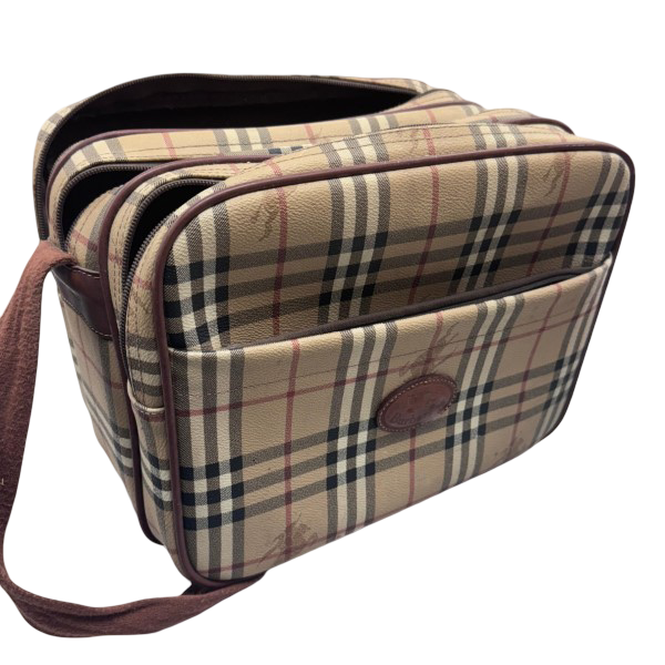 Burberry Black Trim Weekend Travel Bag
