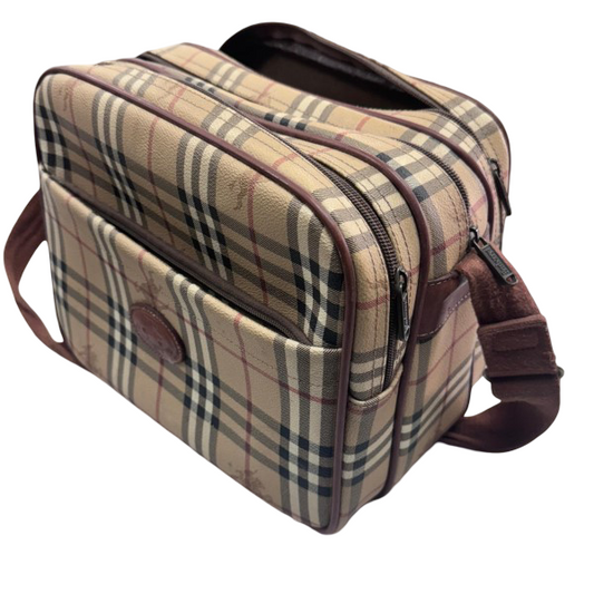 Burberry Black Trim Weekend Travel Bag