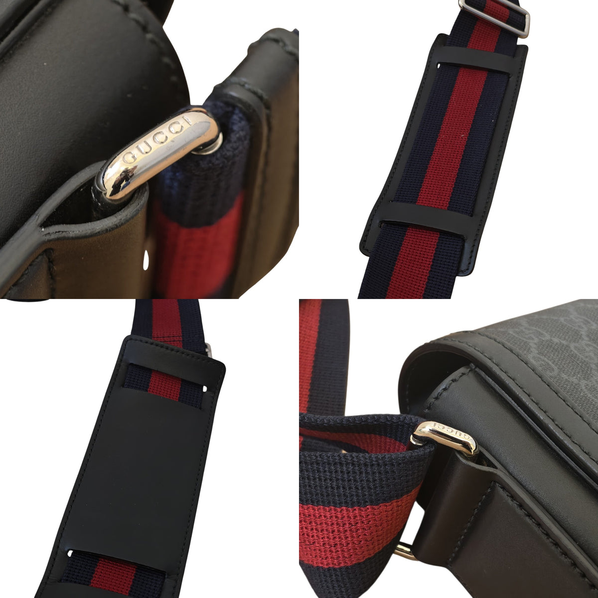 Gucci GG Supreme Flap Messenger